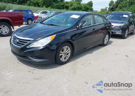 2014 Hyundai Sonata Gls z USA, uszkodzony, nr VIN 5NPEB4AC4EH944412